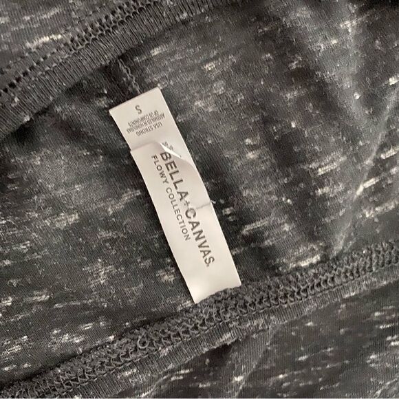 Bella Canvas Pullover Top Bat Wing Heather Gray SZ S - Picture 12 of 14